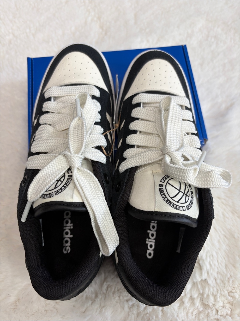 adidas Black and White Rapid Court Low ,Size Men 7.5 ,Sneakers - Picture 11 of 17